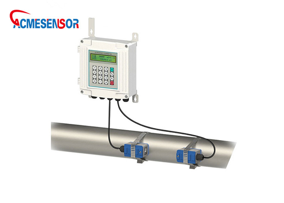 La retransmisión ultrasónica montada en la pared del metro de flujo de Digitaces DN80-DN200 4-20mA alarma el sensor ultrasónico de la profundidad