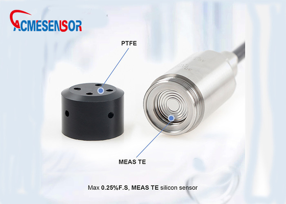 Sensor llano electrónico sumergible de líquido del agua de APT301 Digitaces, sensor del agua