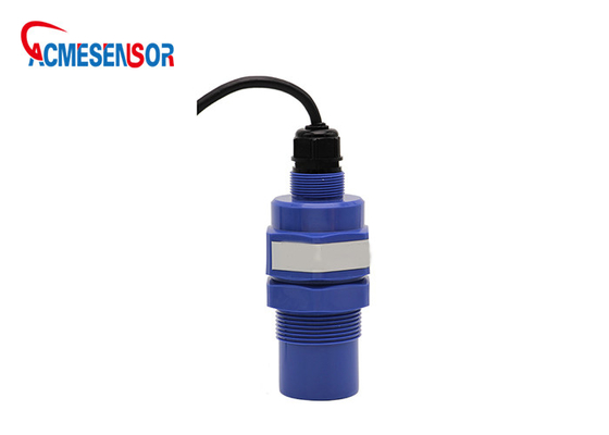 Sensor llano ultrasónico flúido de 0.25%F.S 4-20ma para el tanque de agua los 30m