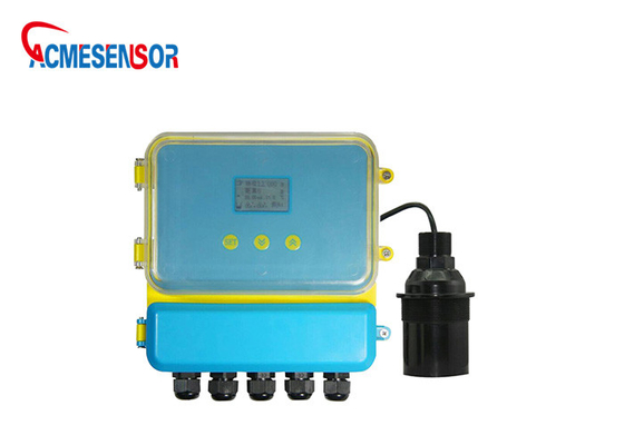 Tipo partido metro ultrasónico 10M del nivel del agua del transmisor ultrasónico del sensor